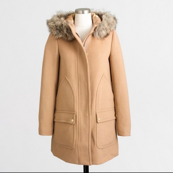 J. Crew Vail Parka - 00P Blush Pink - Picture 1 of 8